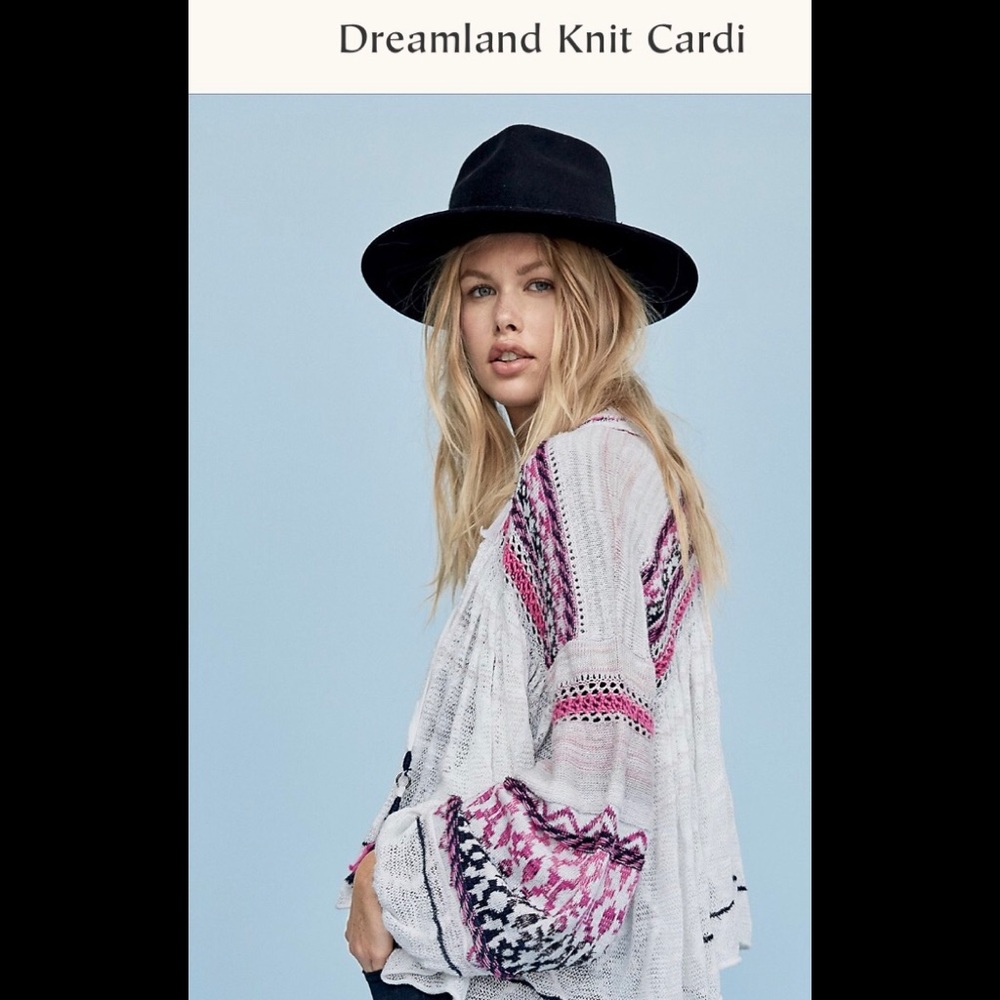 Free People Dreamland Knit Cardigan